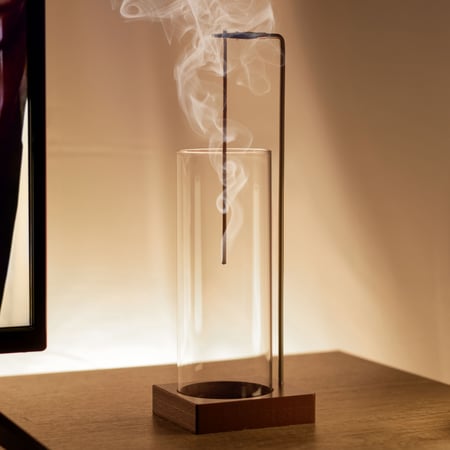 مبخرة الند الزجاجية