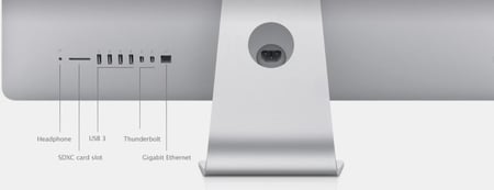 ايماك imac الكل في واحد 2013, 21.5 بوصة ، انتل كور اي 5 core i, جيجا رام 8 ، 480 جيجا اس اس دي ، بكرت شاشة انفيديا ios فضي