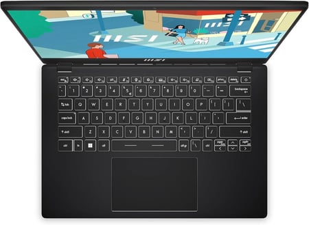 لاب توب msi  14 بوصة , انتيل كور اي 5 الجيل 12 ,8 جيجا رام , 512 اس اس دي , ويندز 11