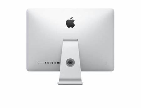 ايماك imac الكل في واحد 2013, 21.5 بوصة ، انتل كور اي 5 core i, جيجا رام 8 ، 480 جيجا اس اس دي ، بكرت شاشة انفيديا ios فضي