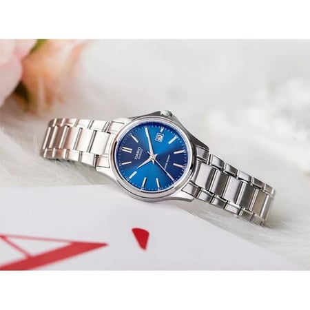 ساعة كاسيو نسائيCASIO Analog Women Formal Watch LTP-1183A-2ADF