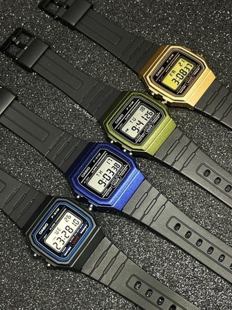 ساعة رقمية من كاسيو F-91WM-9ADF