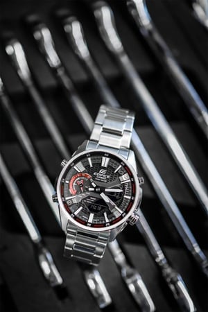 ساعة كاسيو ادفايس رجالي ECB-S100D-1A