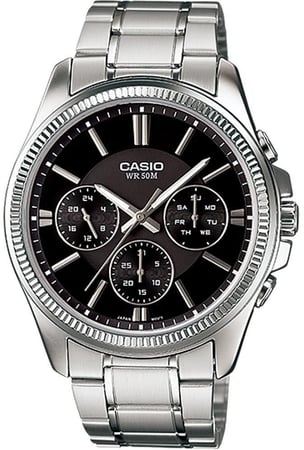 ساعة كاسيو رجالي CASIO Multi Hands Men Formal Watch MTP-1375D-1AVDF