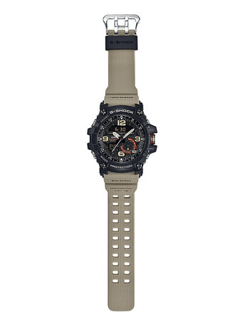 ساعة جي شاك كاسيو Casio G-Shock Mudamster GG-1000-1A5DR Analog-Digital Watch for Men , Brown