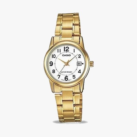 ساعة كاسيو نسائي CASIO Analog Women Formal Watch LTP-V002G-7BUDF