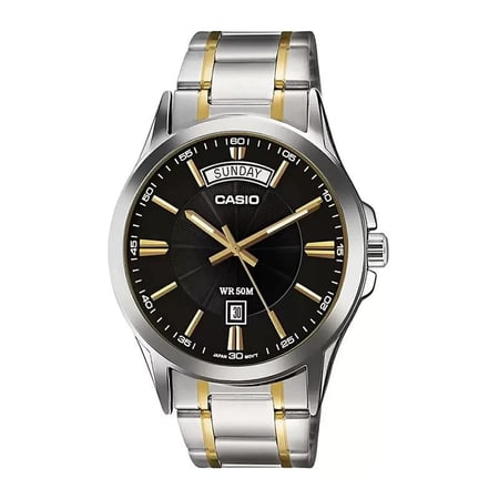 ساعة كاسيو رجالي CASIO Analog Men Formal Watch MTP-1381G-1AVDF