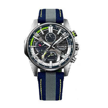 ساعة ادفايس كاسيو EDIFICE Smartphone Link Solar-Powered Chronograph Watch EQB-1200AT-1ADR