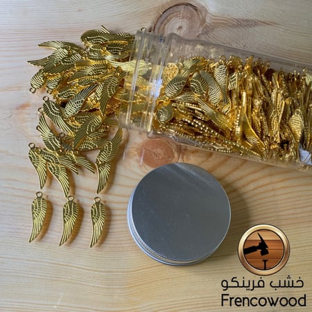 5 قطع جناح ذهبي
