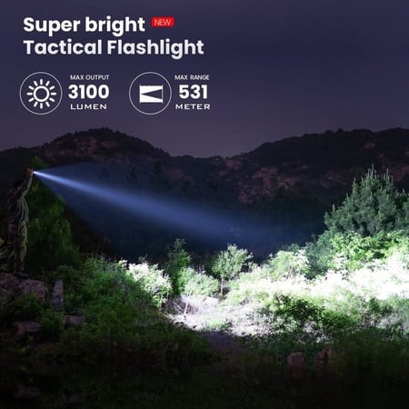 كشاف سوفيرن C8L, اقوى كشاف يدوي