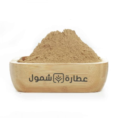 قشر الرمان المطحون