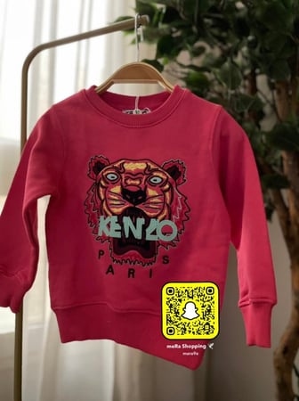 سويت شيرت كينزو مطرز