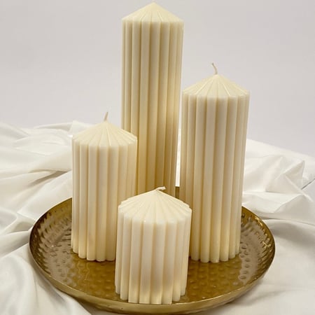 شموع الأعمده الديكورية