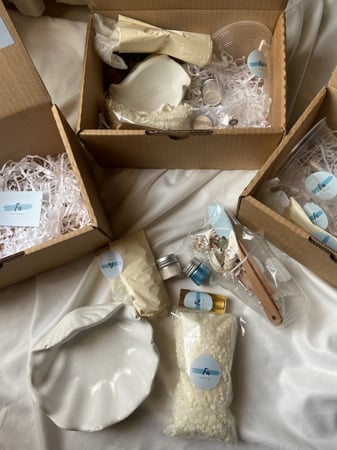 اصنعي شمعتك بنفسك (صدفة كبيرة)