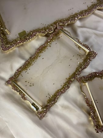 صينيه مقاس 19*30 بمقابض