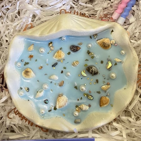 اصنعي شمعتك بنفسك (صدفة كبيرة)