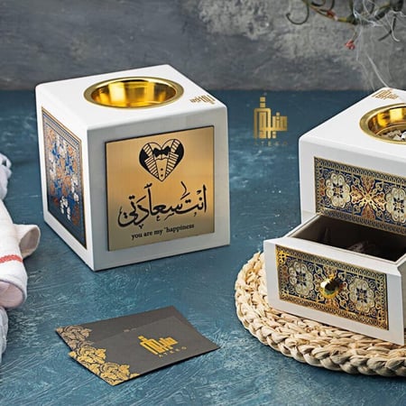 المبخرة الكلاسكية (أبيض)