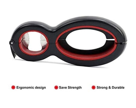 مفتاح متعدد المهام 6 في 1 للزجاج والعلب