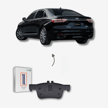 طقم فحمات خلفي فورد توروس 2020 - 2022