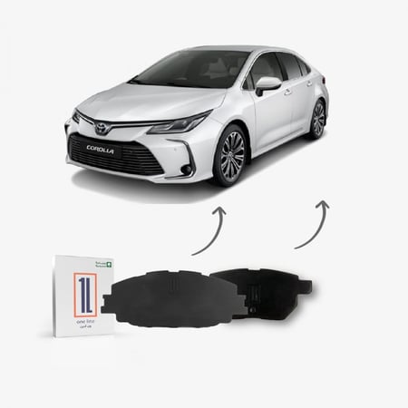 بكج فحمات امامي وخلفي كورولا 2018 - 2019