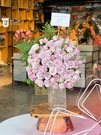 فازة ورد زهور