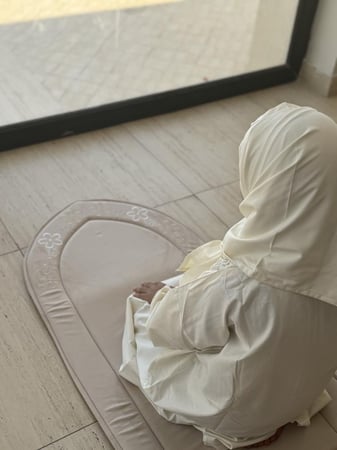 شرشف صلاة للاطفال قطعتين