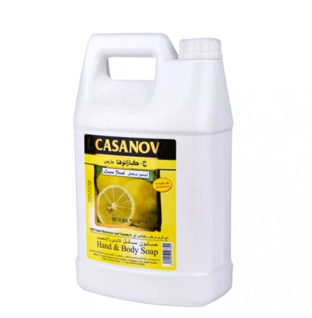 صابون يد كازانوفا برائحة الليمون 3لتر