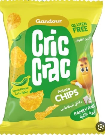 كريك كراك بنكهة الفلفل الحار 100جرام