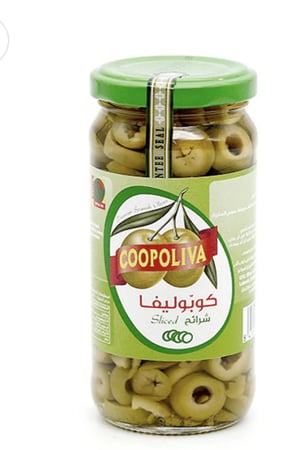 كوبوليفا شرائح زيتون أخضر 114 جرام