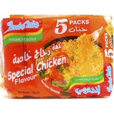 اندومي دجاج خاصه  ربطة 5 حبات