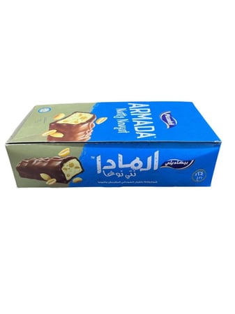 المادا شوكولاتة بالفول السوداني المقرمش باكت 24*21ج