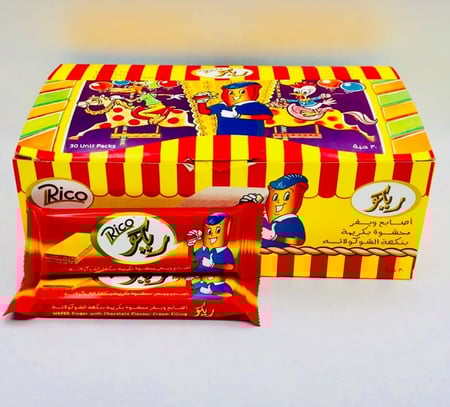 بسكويت ويفر ريكو - كرتون