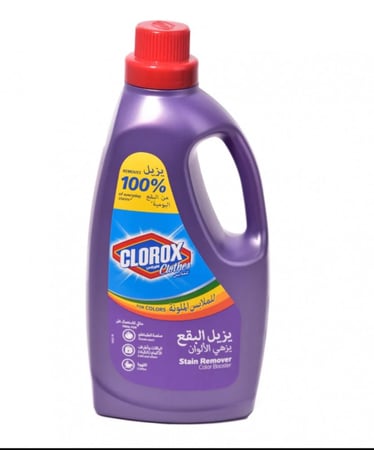 كلوركس للملابس الملون  يزيل البقع  1.8 لتر