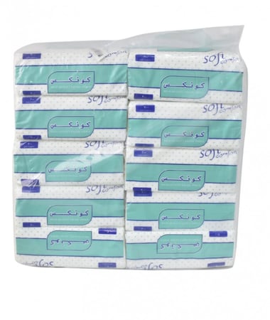 مناديل وجه كونكس 10 عبوات × 300 منديل مفرد