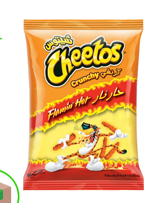 شيتوز كرنشي حار 25جرام حبة