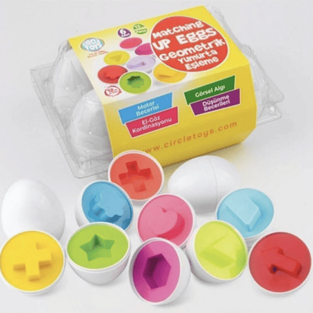 لعبة تطابق البيض