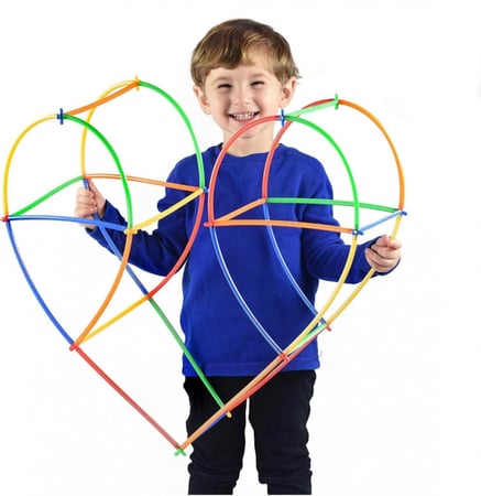 أنابيب التشكيل الهندسي 300 قطعة