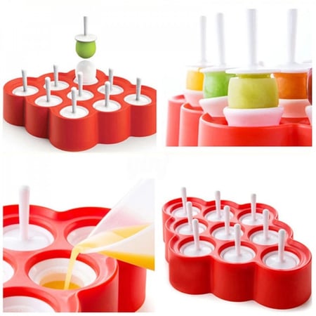 قالب سليكون لصنع آيسكريم البوب