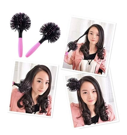 فرشاة الشعر الكيرلي 360 درجة