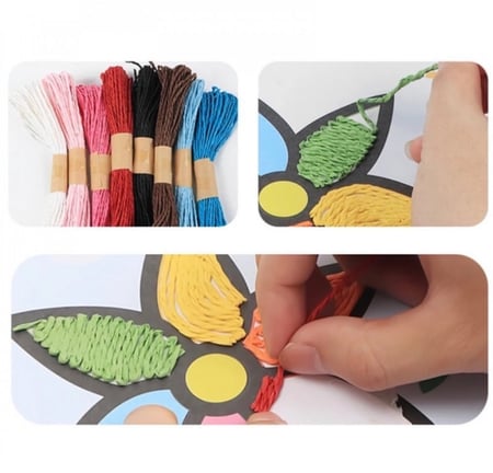 فن لرسم بالخيوط