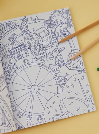 دفتر تلوين لندن