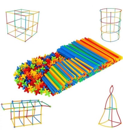 أنابيب التشكيل الهندسي 300 قطعة