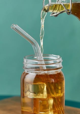 شفاط زجاجي - 6 حبات