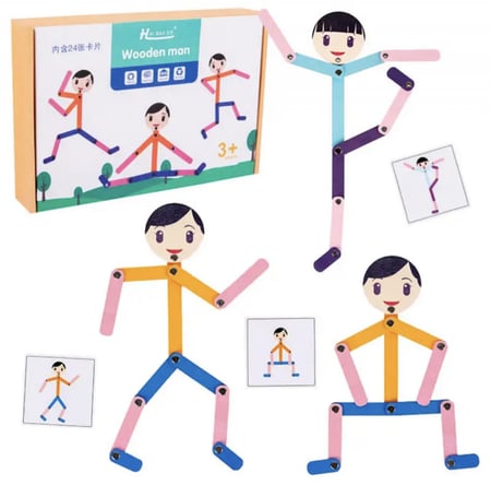 لعبة منتسوري مطابقة البطاقات