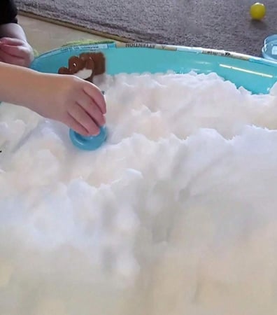 مسحوق نشاط محاكاة الجليد