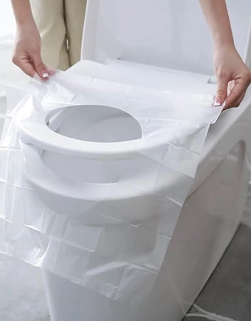 غطاء كرسي مرحاض 25 حبة