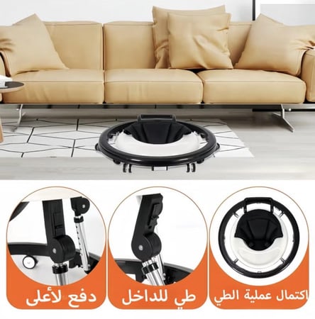 مشاية أطفال غير قابلة للسقوط