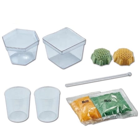 تجربة نمو الكرستال +6