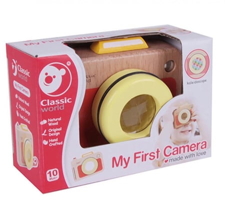 لعبة الكاميرا الخشبية