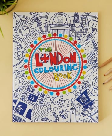 دفتر تلوين لندن